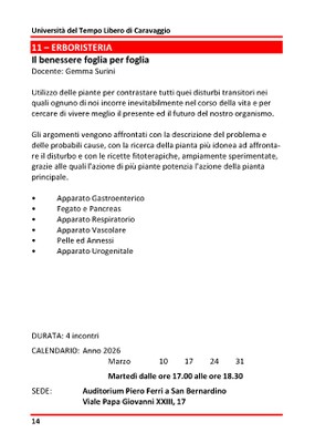 11_Erboristeria -  Il benessere foglia per foglia