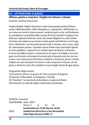 14 - LETTERATURA CLASSICA