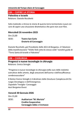 18B CHIRURGIA - Progressi e nuove tecnologie in chirurgia
