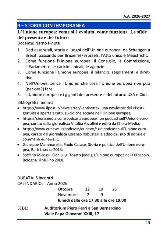 9 - storia contemporanea