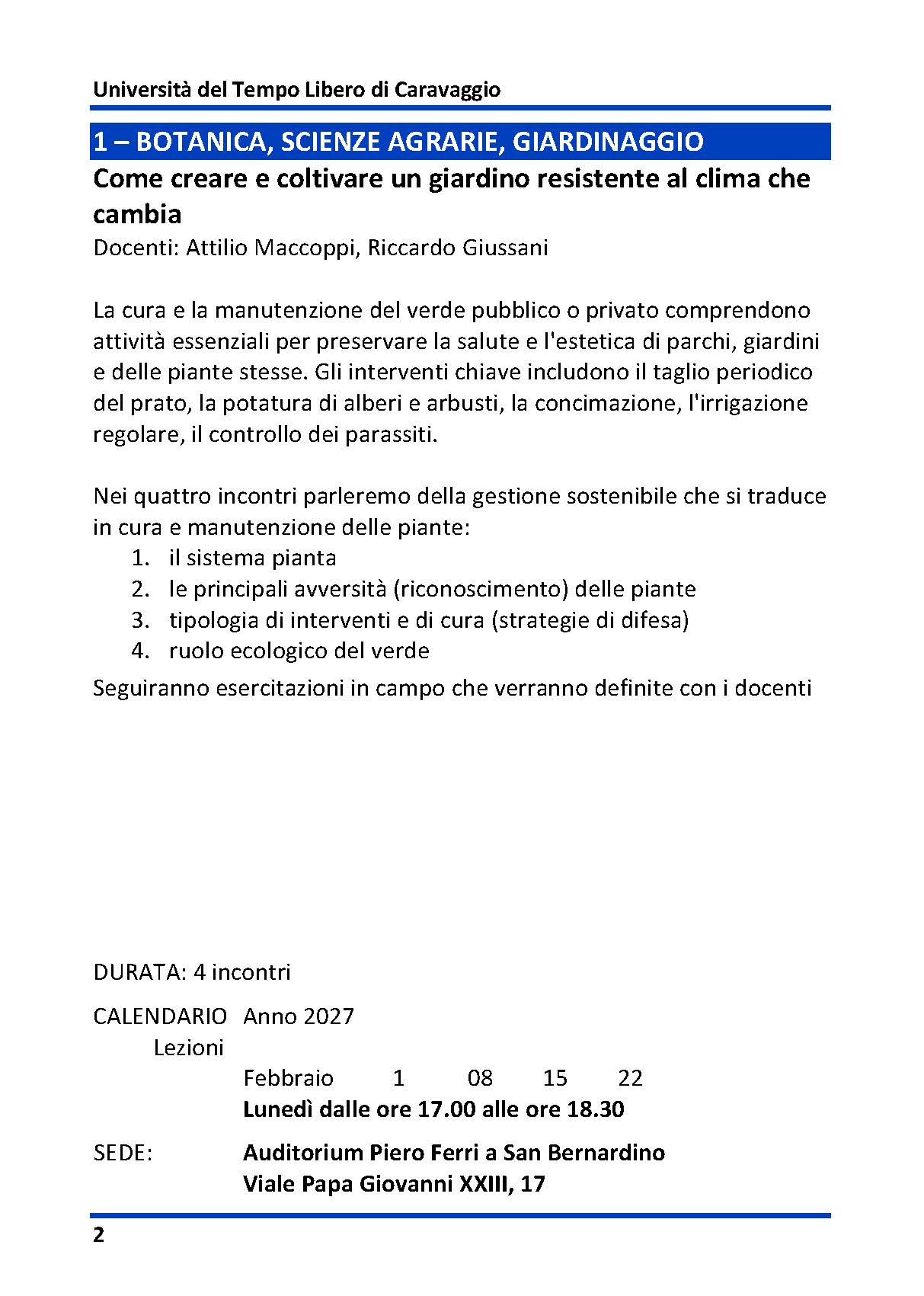 1 - BOTANICA - Come creare e coltivare un giardino